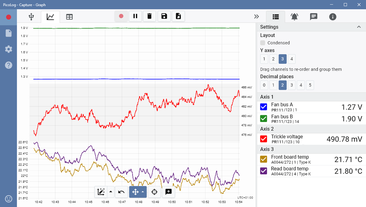PicoLog 软件可以把pico示波器轻松变数采